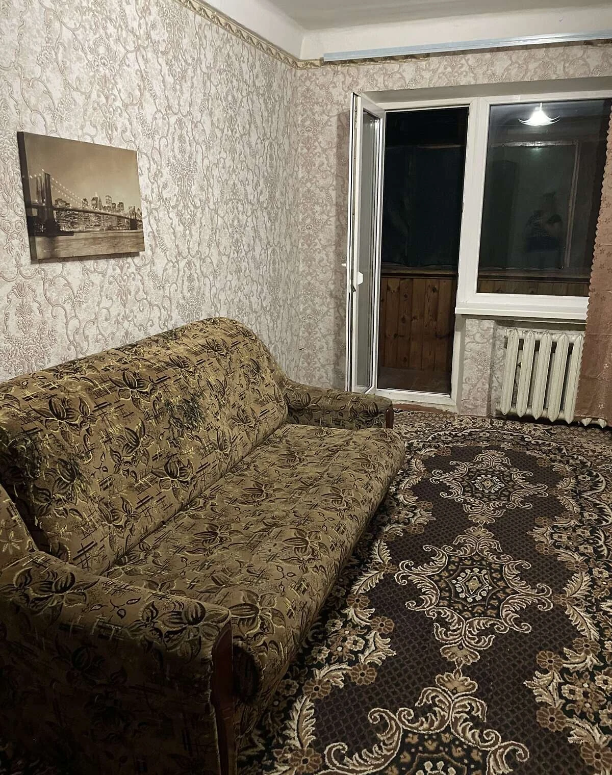 1-кімнатна квартира, Хортицький: вбудована кухня, внутрішній двір - фото 1