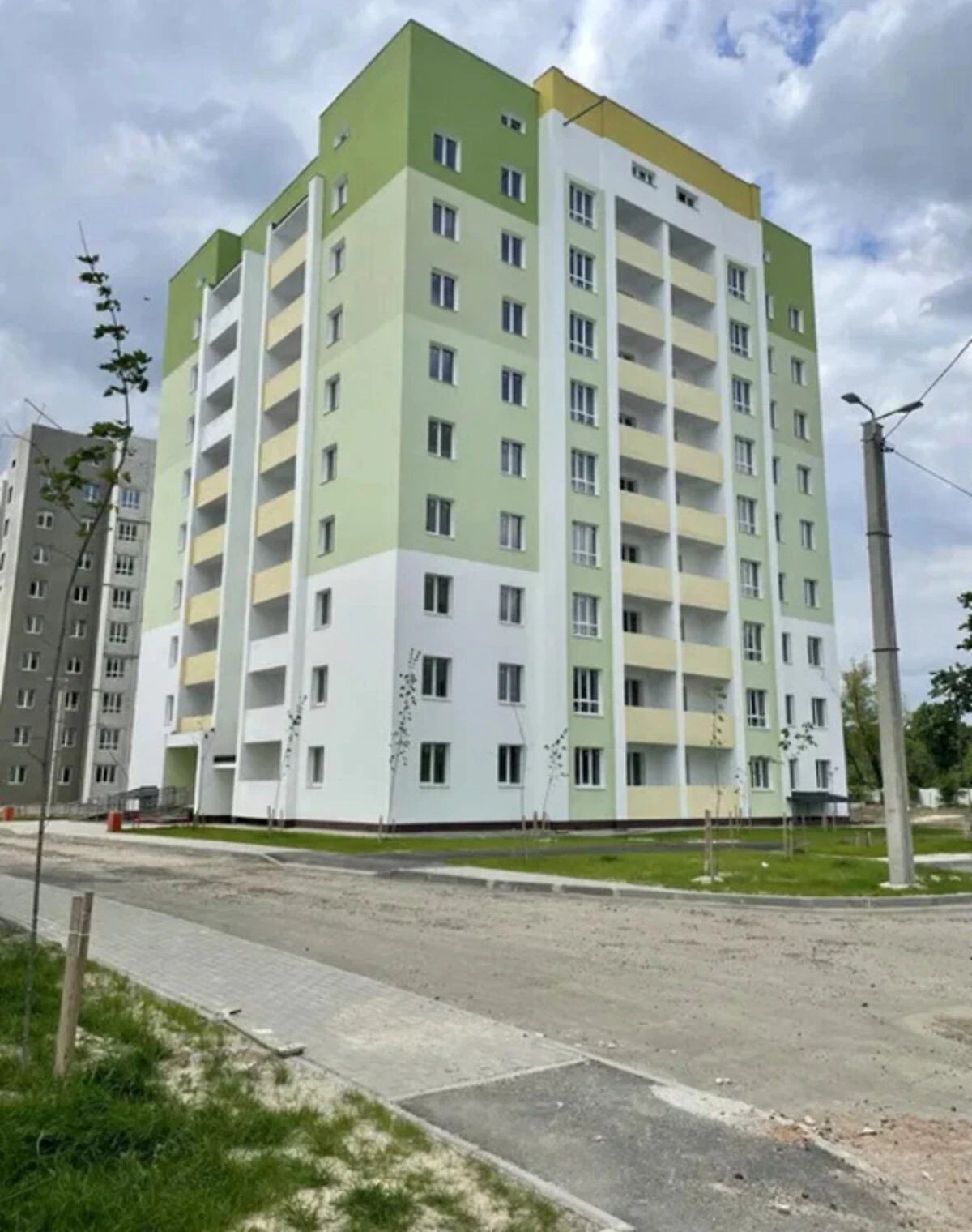1-комнатная квартира, ХТЗ: дом 2023 года, кирпичные стены - фото 1