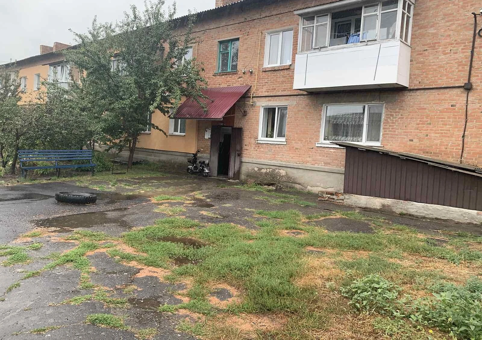 2-комнатная квартира, Великая Багачка: газовое отопление, балкон - фото 1