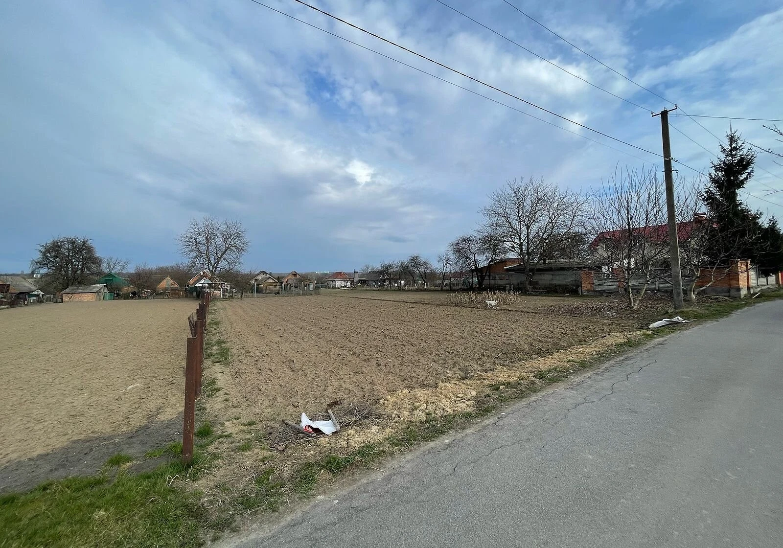 Ділянка 6.88 соток, Стрижавка: під житлову забудову, паркан, фото 4