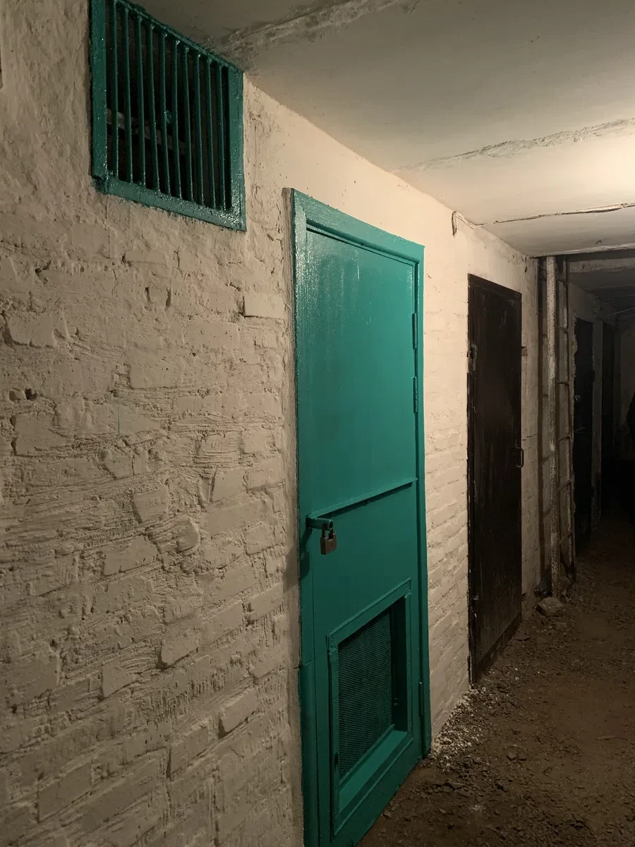 Погреб, Терновский: стационарное овощехранилище, стеллажи - фото 1