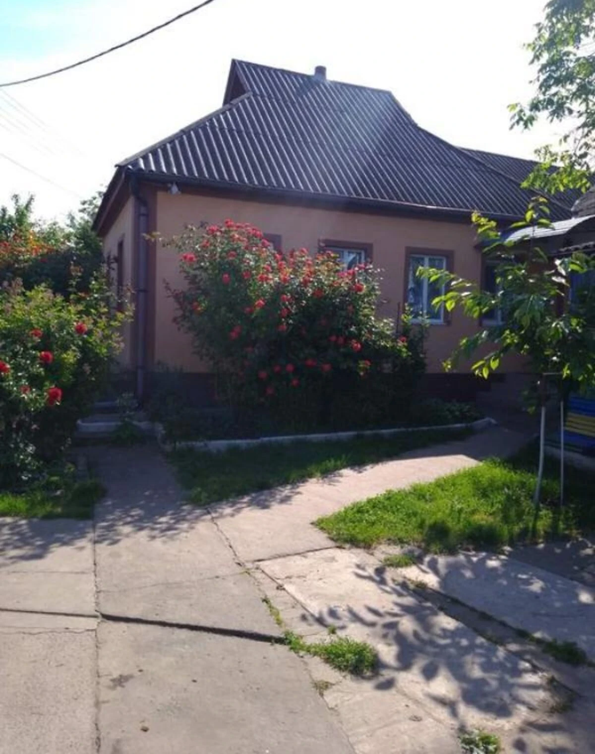Дом, Великая Яблоновка: гараж, беседка, 33 сотки - фото 1