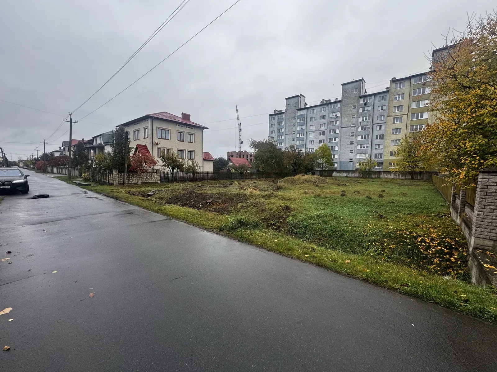 Ділянка 12 соток, Крихівці: під забудову, комунікації, асфальтована дорога, фото 5
