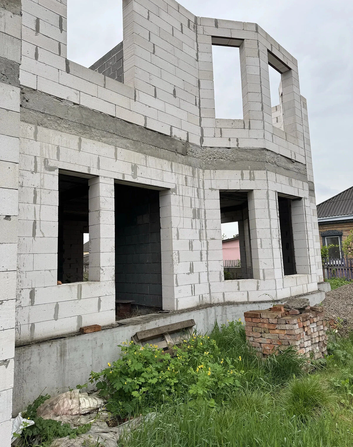Будинок, Золотоноша: басейн, тераса, газобетонні стіни - фото 1