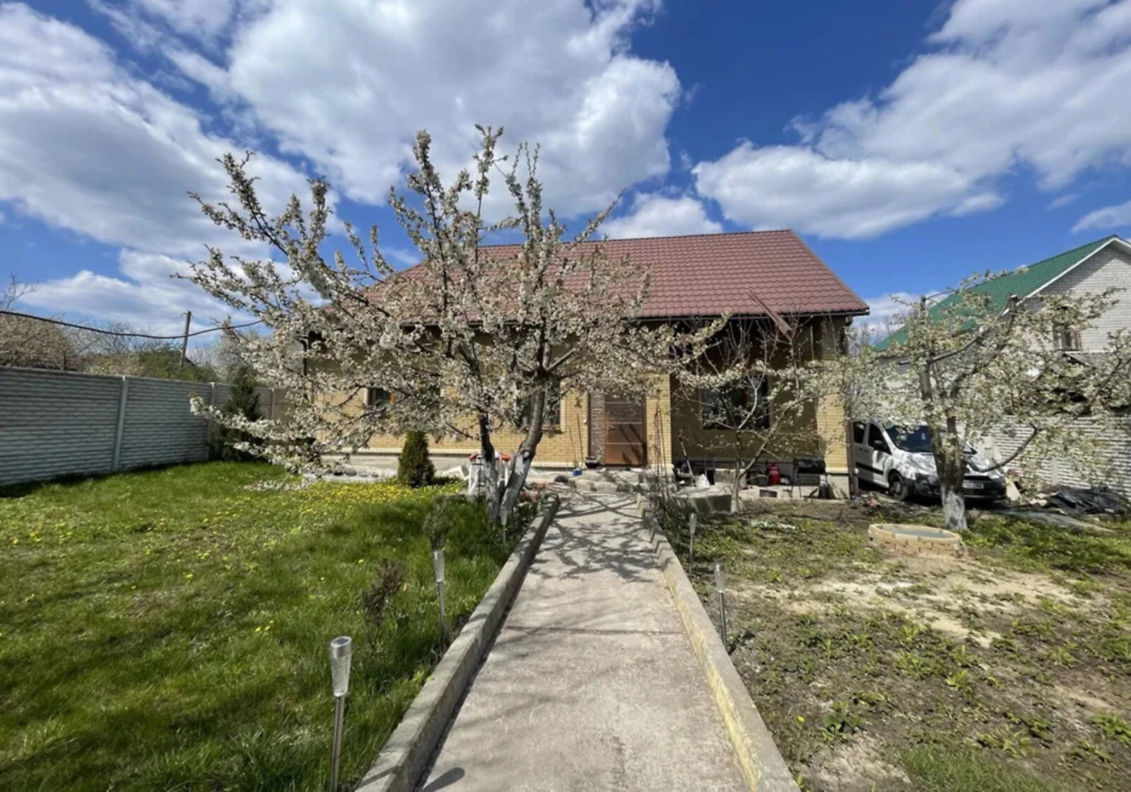 Дом, Рай-Оленовка: терраса, скважина, гараж с подвалом - фото 1