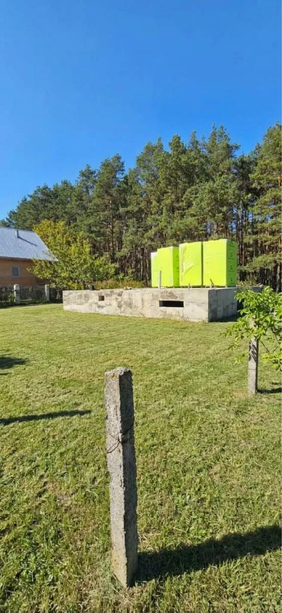 Ділянка 7 соток, Вовчі Гори: фундамент із підвалом, свердловина - фото 1
