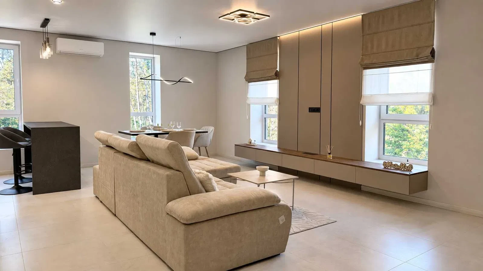 3-кімнатна квартира, Сосновка: дворівнева, авторський ремонт, фото 3