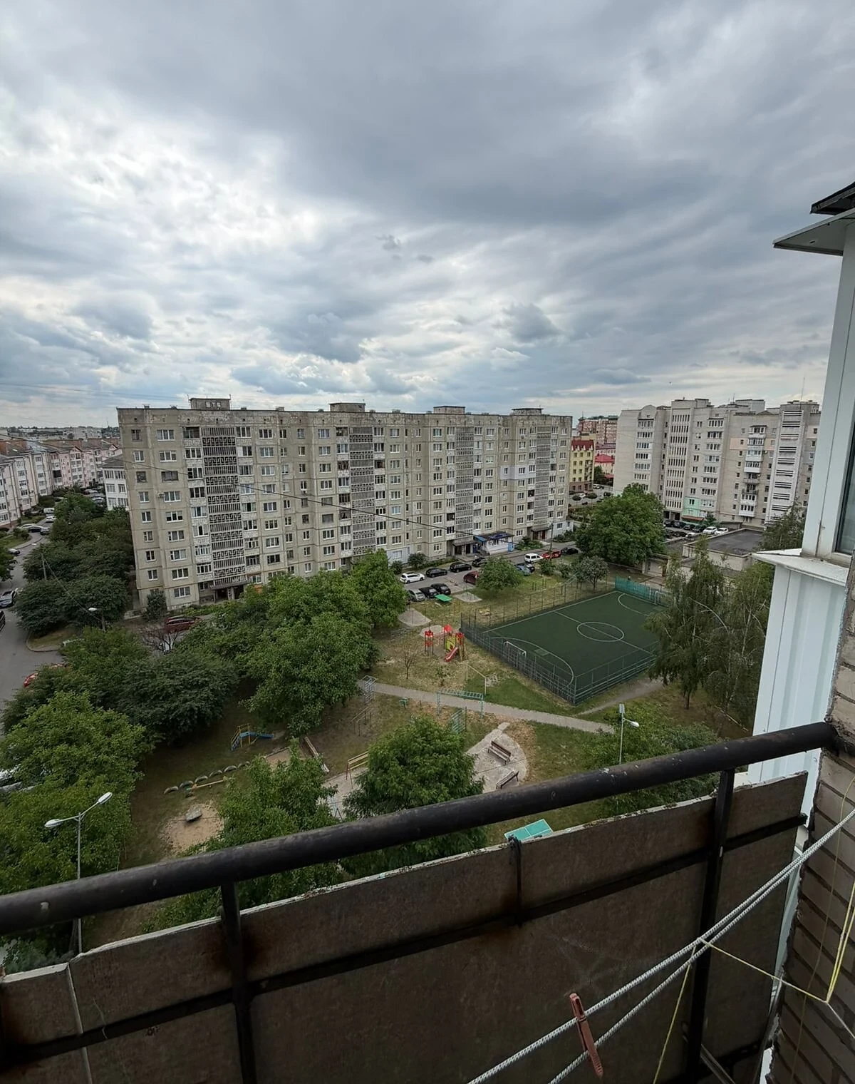 4-кімнатна квартира, 55 мікрорайон: тераса, цегляні стіни - фото 2