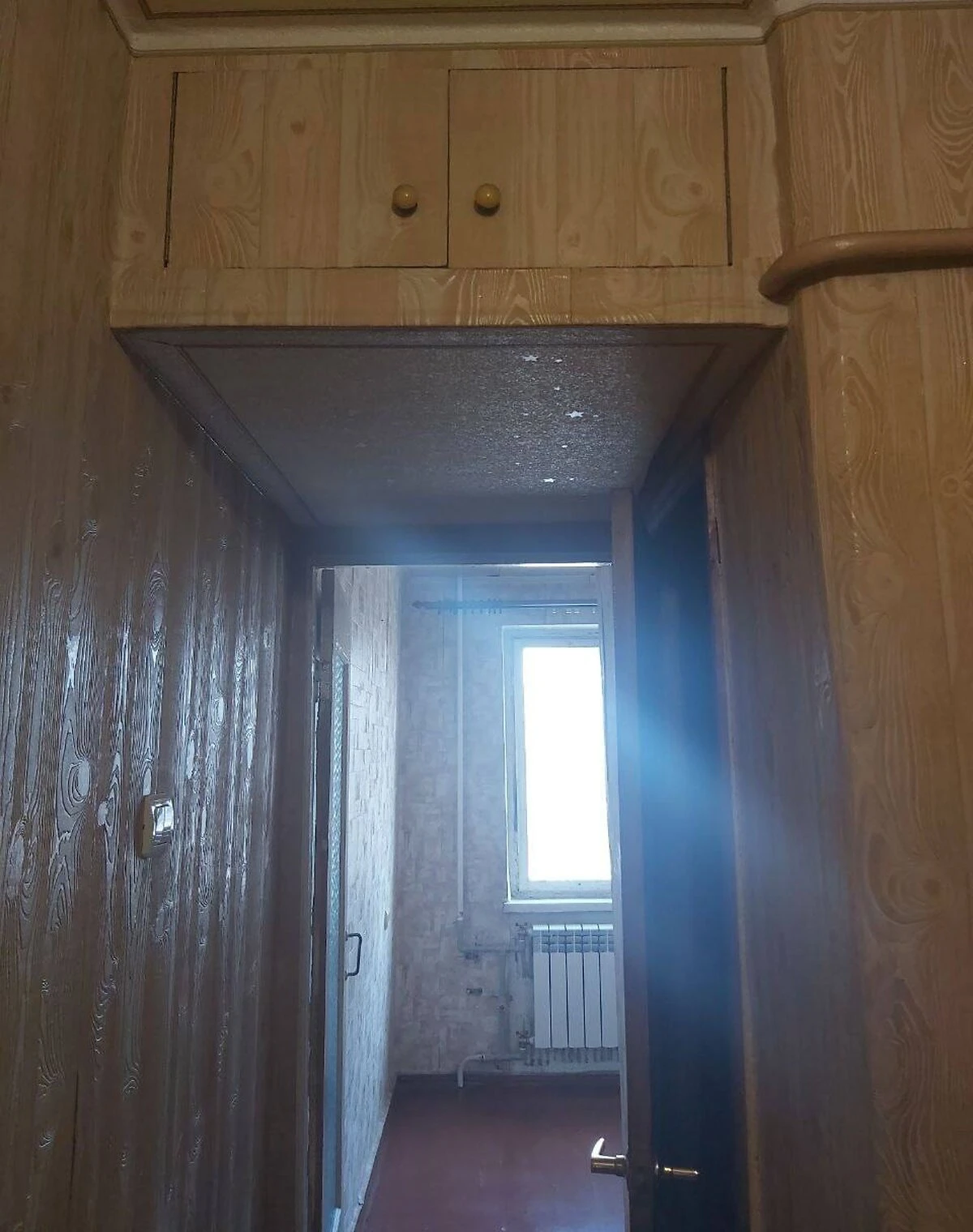 1-кімнатна квартира, Новоселівка: вода і газ без світла, косметичний ремонт - фото 1