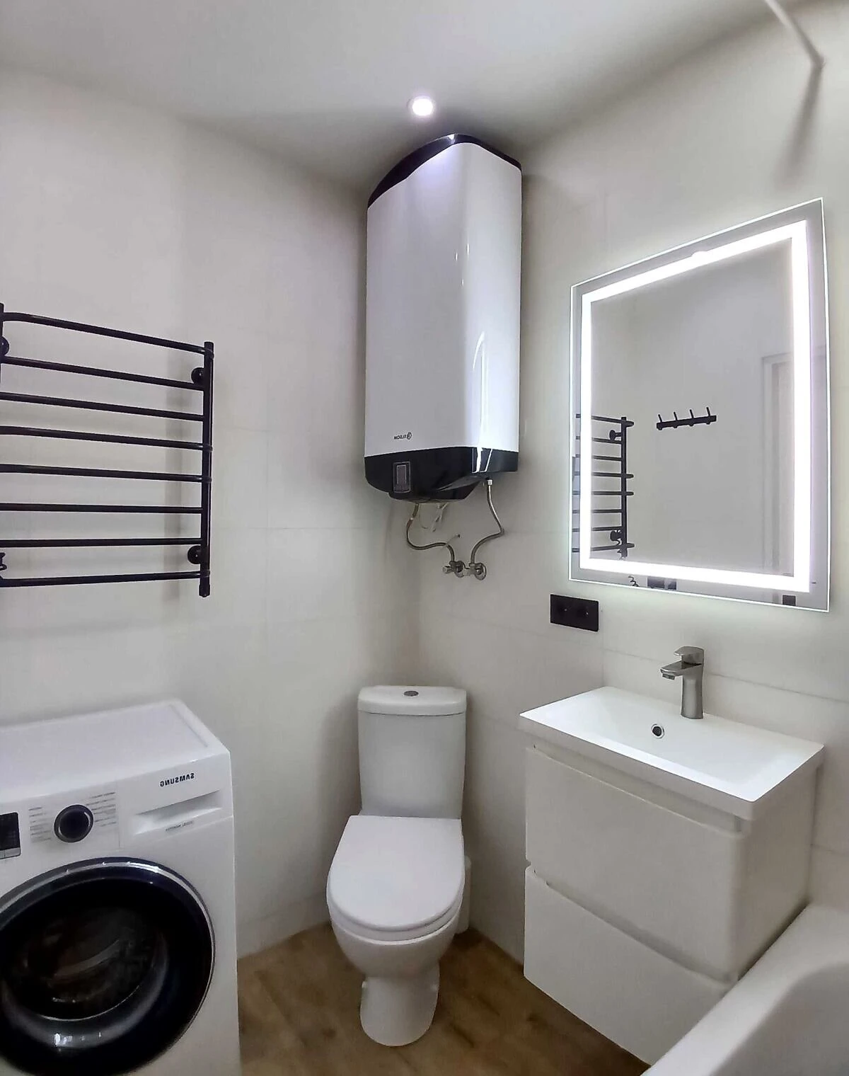 2-комнатная квартира, Корея: кухня 6 м², долгосрочная аренда - фото 4