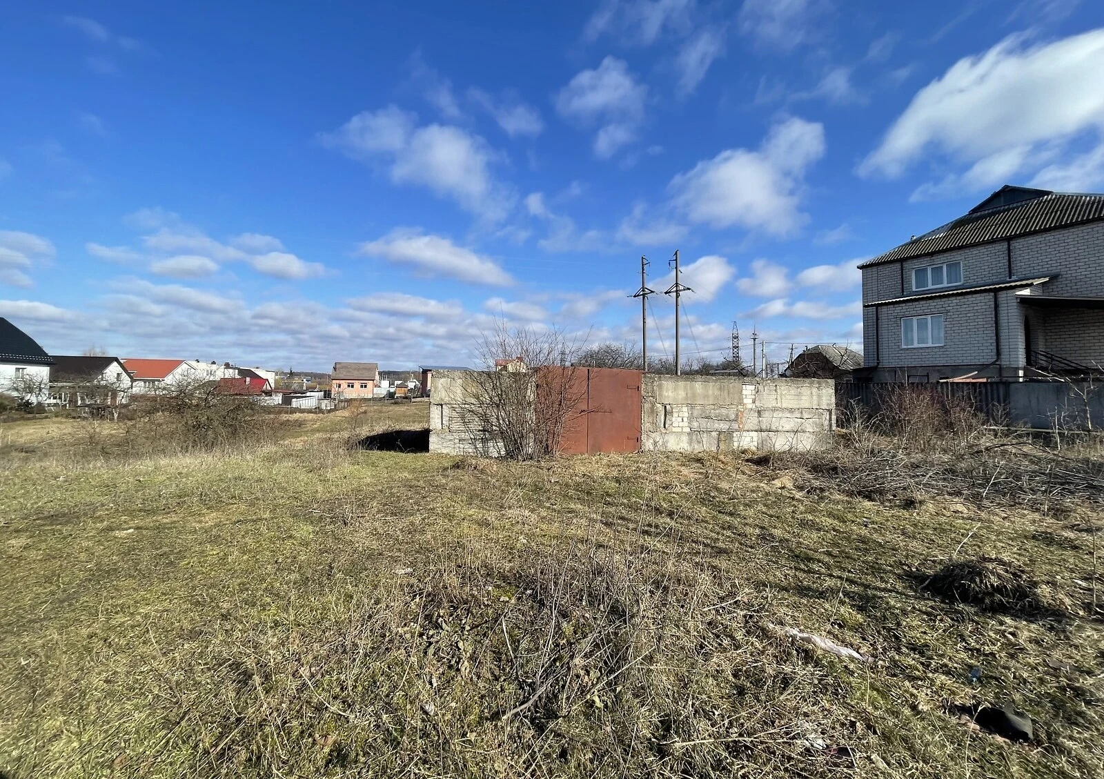 Ділянка 6 соток, М'ясокомбінат: житлова забудова, фундамент - фото 1