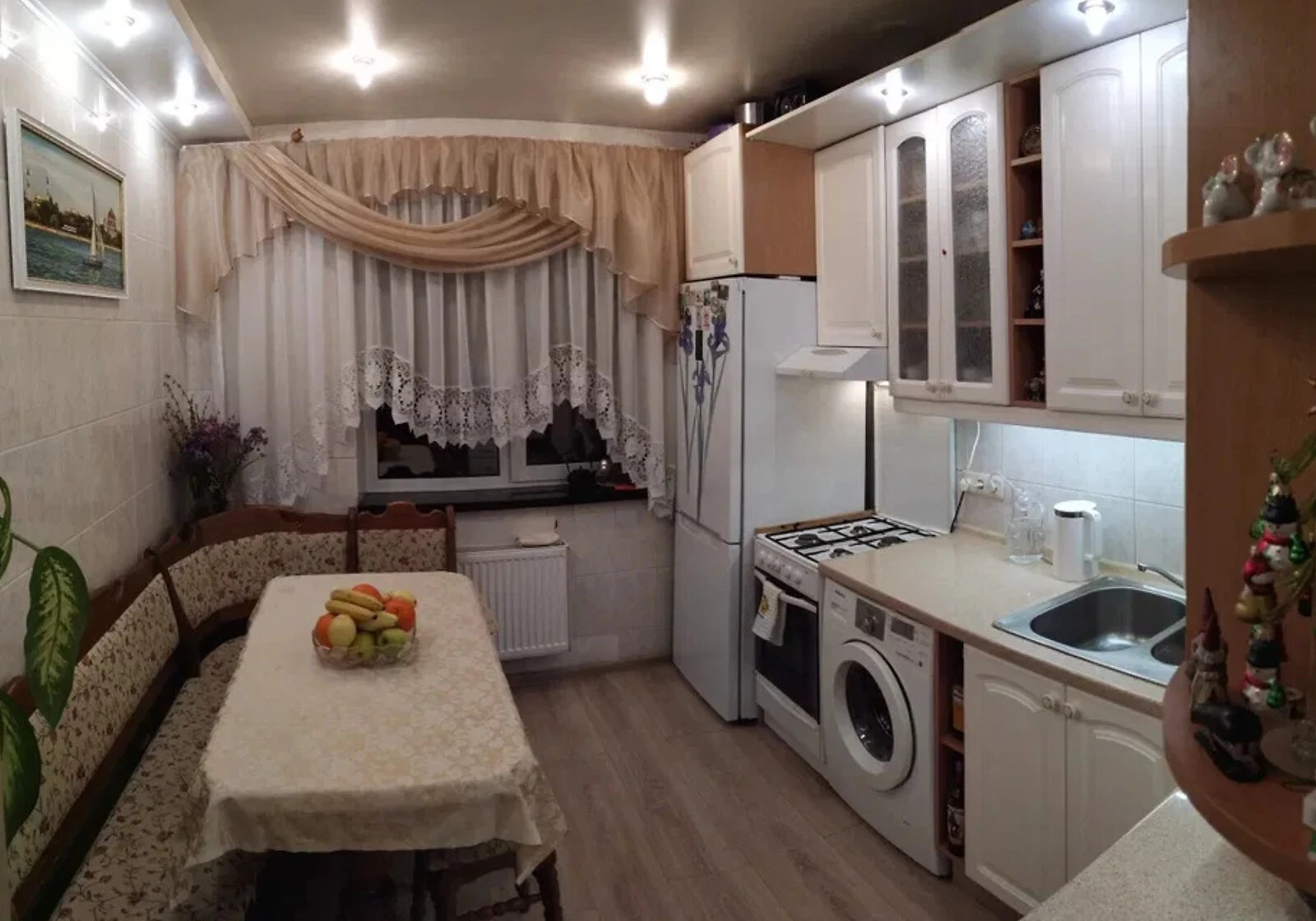 3-комнатная квартира, Виноградарь: евроремонт, раздельный санузел, фото 4