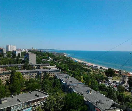 1-кімнатна квартира, Чорноморськ: панорамний вид на море й місто - фото 3