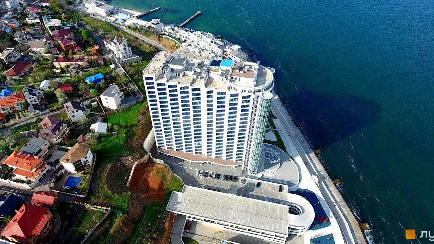 1-кімнатна квартира у ЖК Морская Симфония: вид на море, 20 м до моря - фото 1