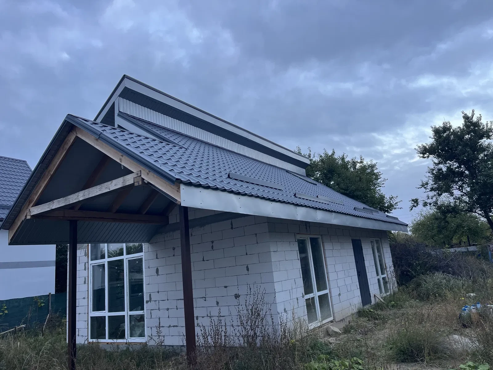 Будинок, Займище: мансарда з другим світлом, панорамне скління, фото 3