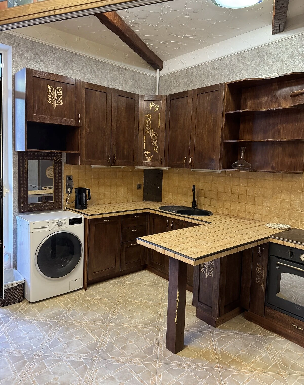 2-кімнатна квартира, Приморський: кухня-студія, дизайнерський ремонт, фото 3