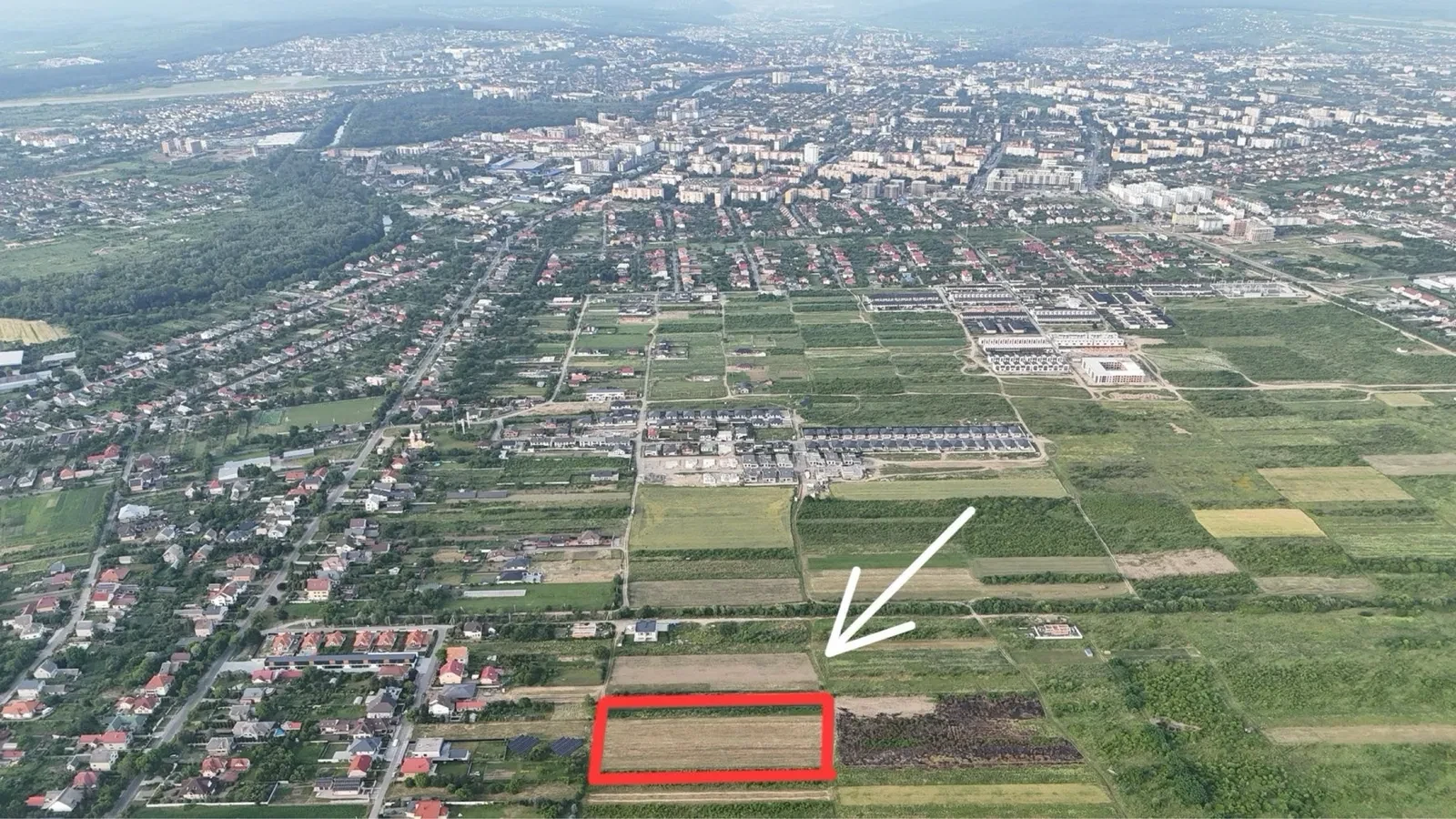 Ділянка 120 соток, Сторожниця: генплан на 14 котеджів або 28 дуплексів - фото 2