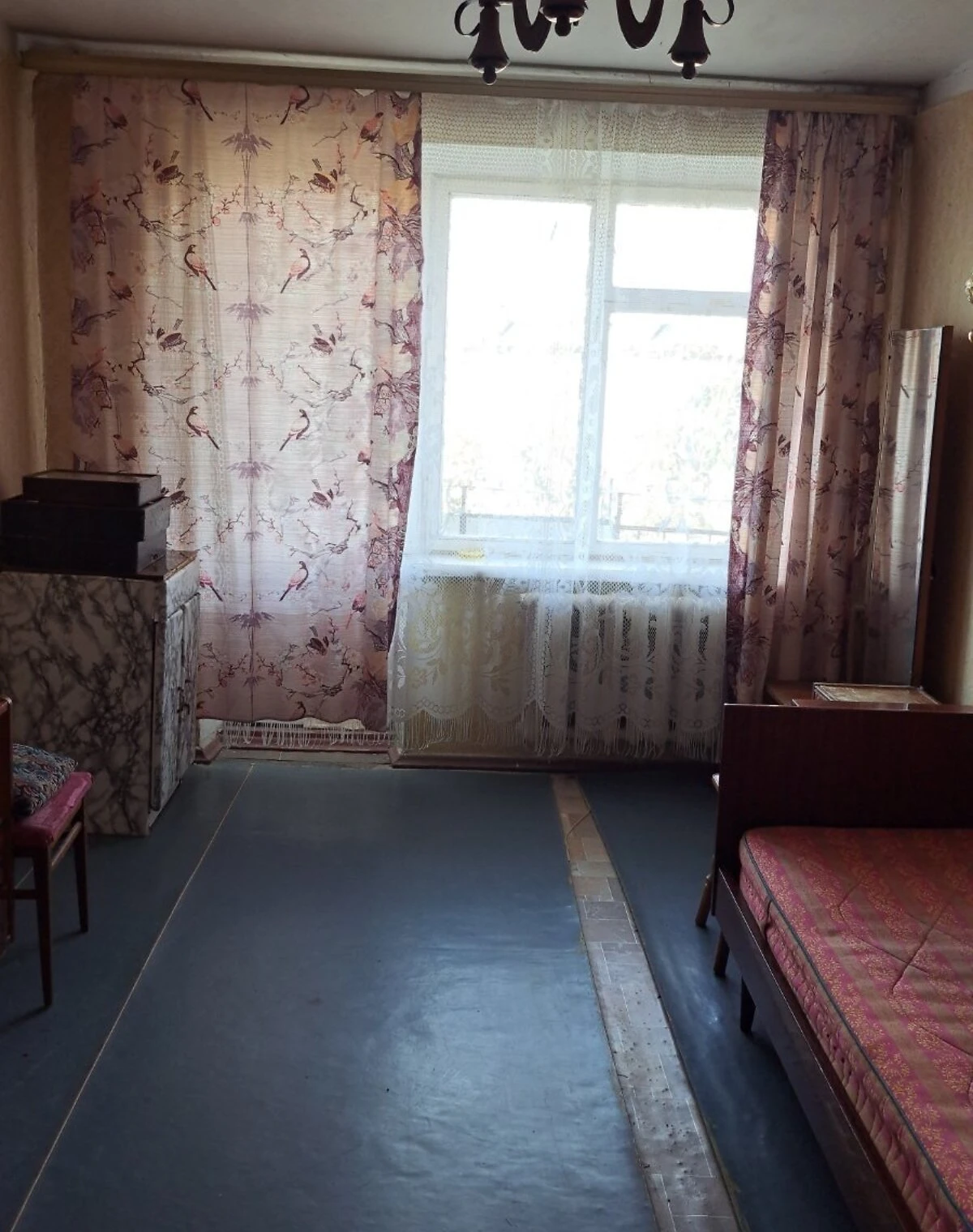 3-кімнатна квартира, Холодні Яри: косметичний ремонт, цегляні стіни, фото 3