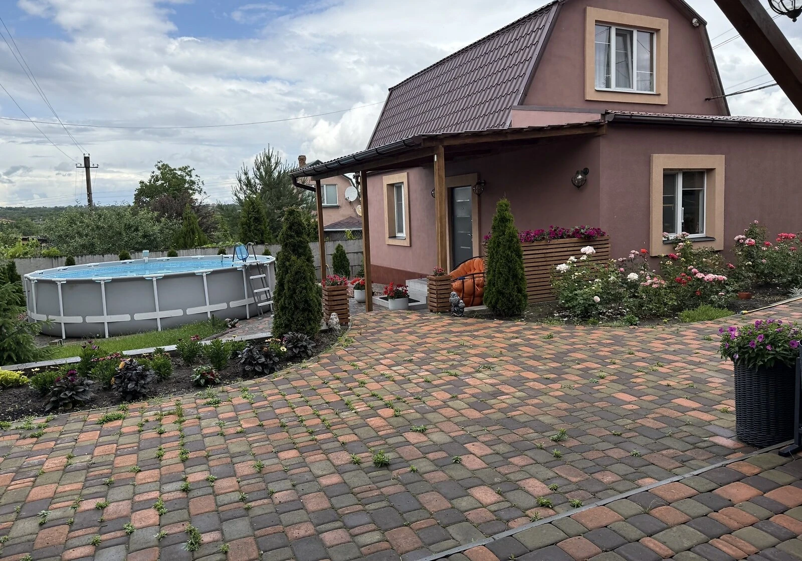Будинок, Вільноуланівське: басейн, веранда, 5 соток - фото 1