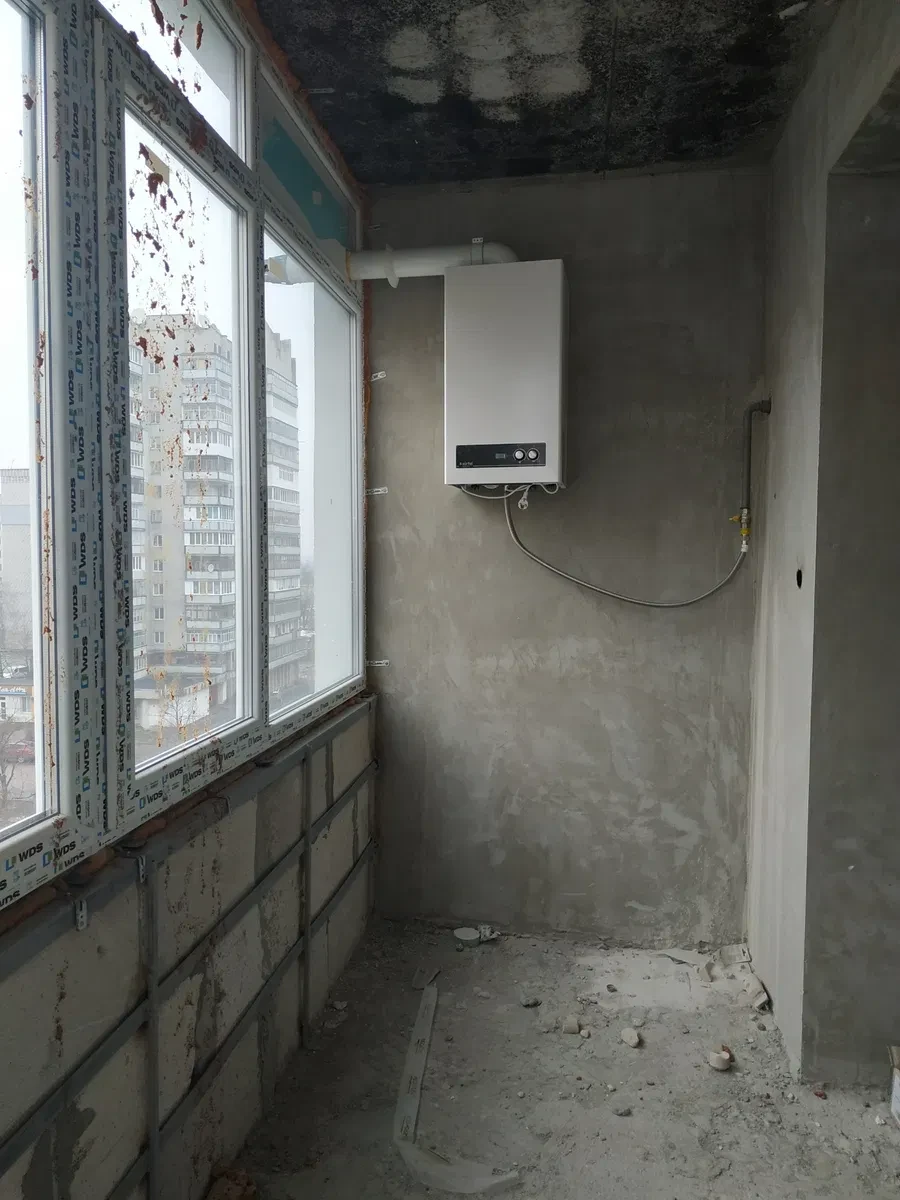 1-кімнатна квартира у ЖК Полісся 2: новобудова, газове опалення - фото 1