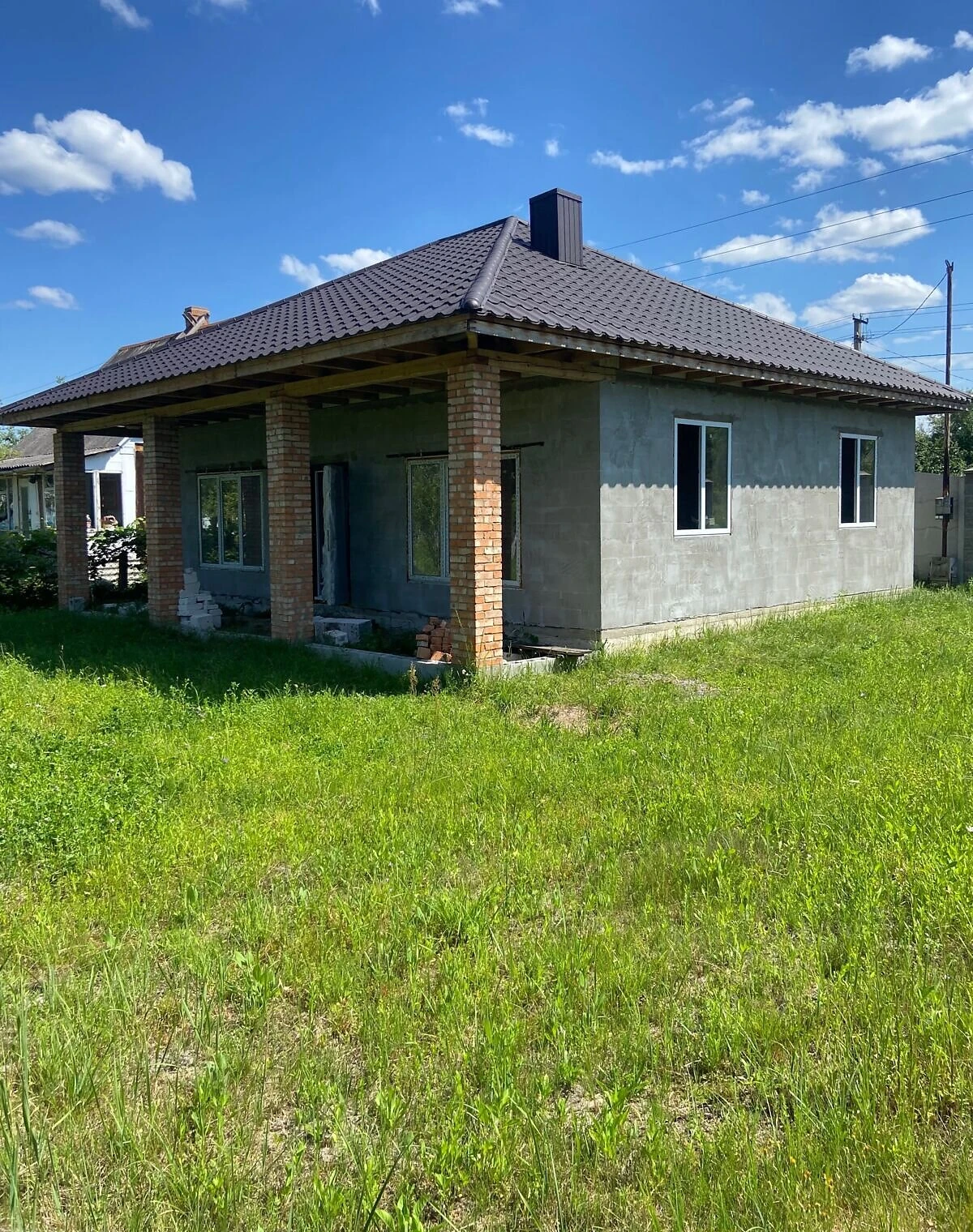 Дом, Каменная Гора: газобетон, скважина, септик - фото 2