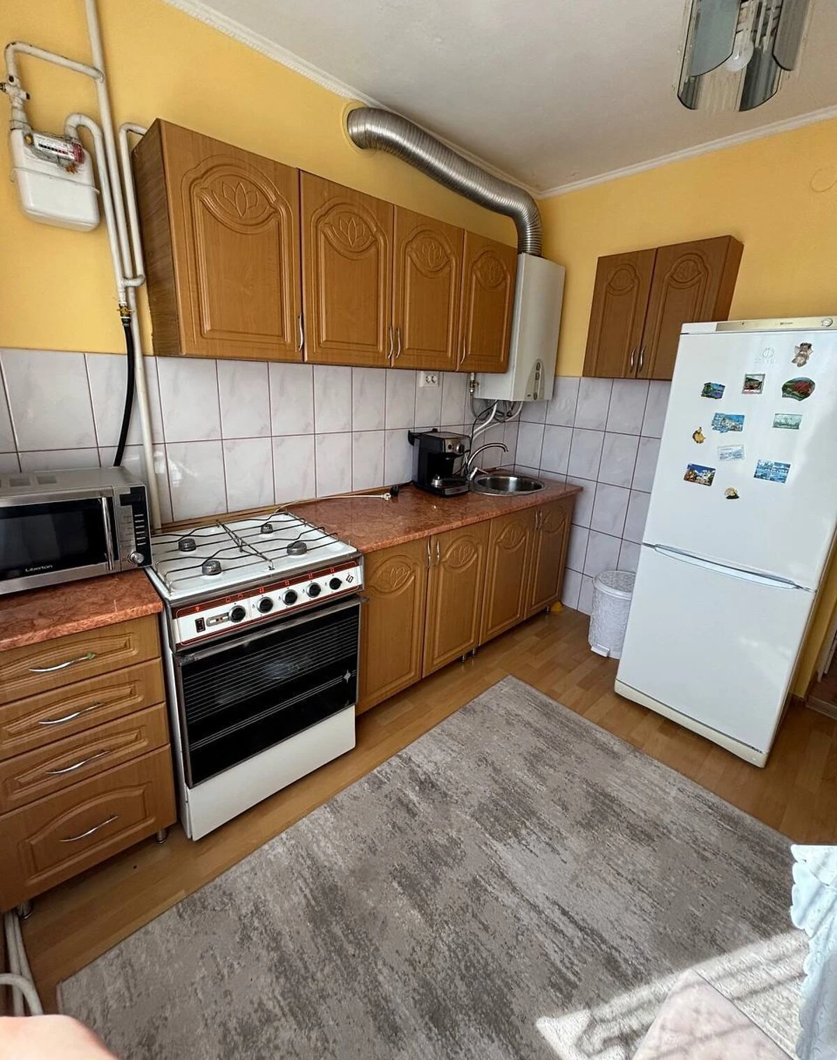 2-кімнатна квартира, Тячів: цегляний будинок, газове опалення - фото 4