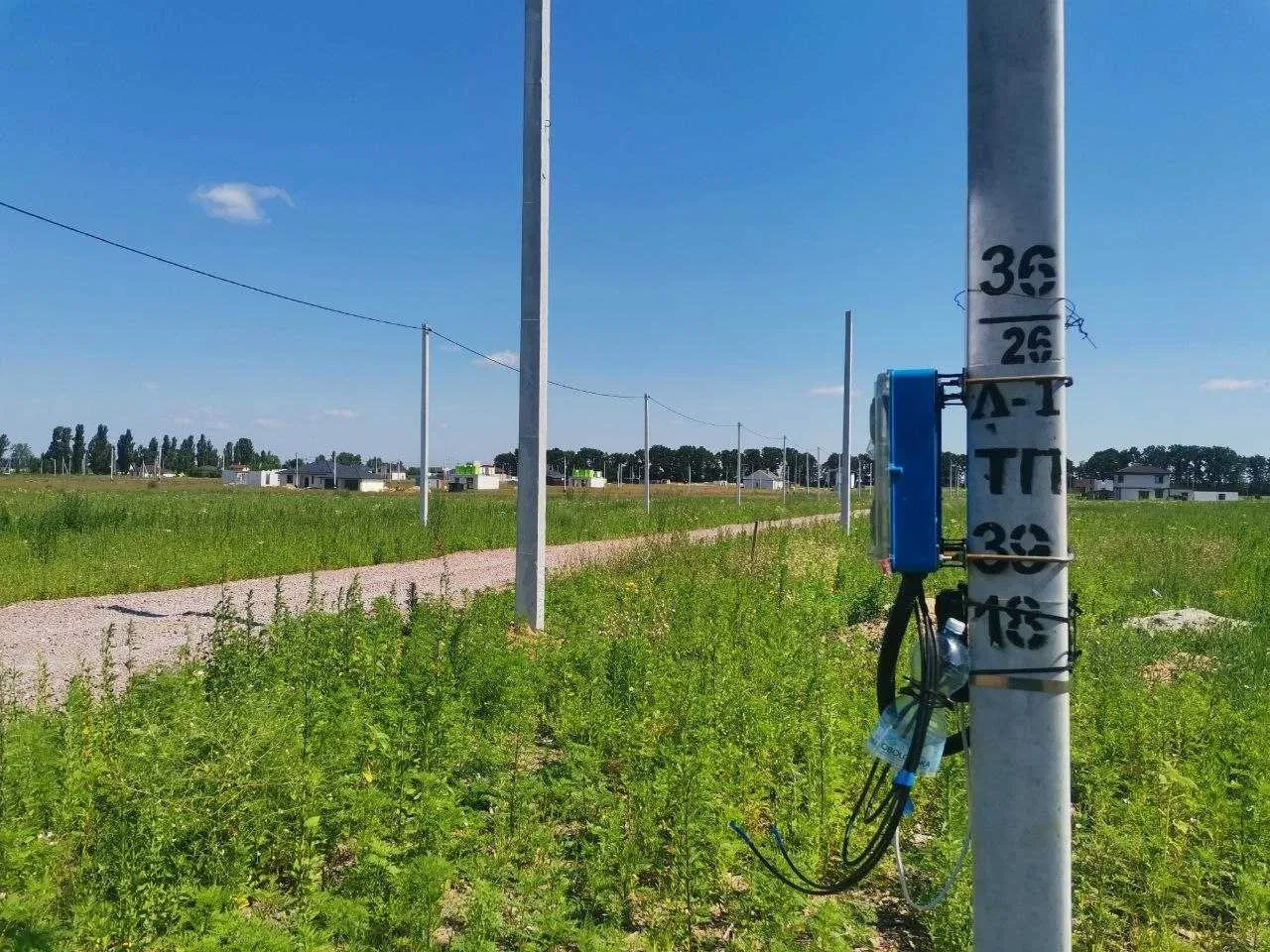 Ділянка 5.4 сотки, Святопетрівське: під забудову, електрика вздовж фасаду, фото 3