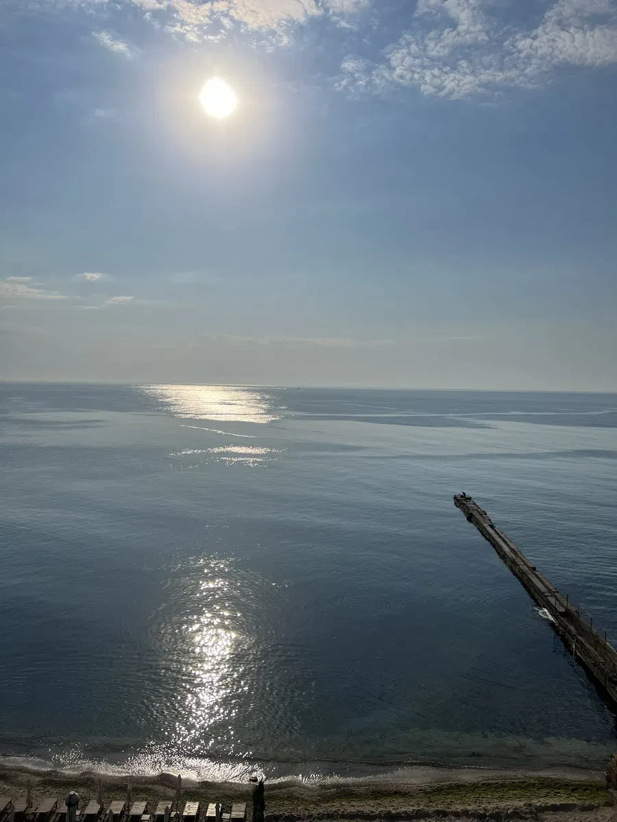1-кімнатна квартира, Київський: прямий вид на море, тераса, фото 5