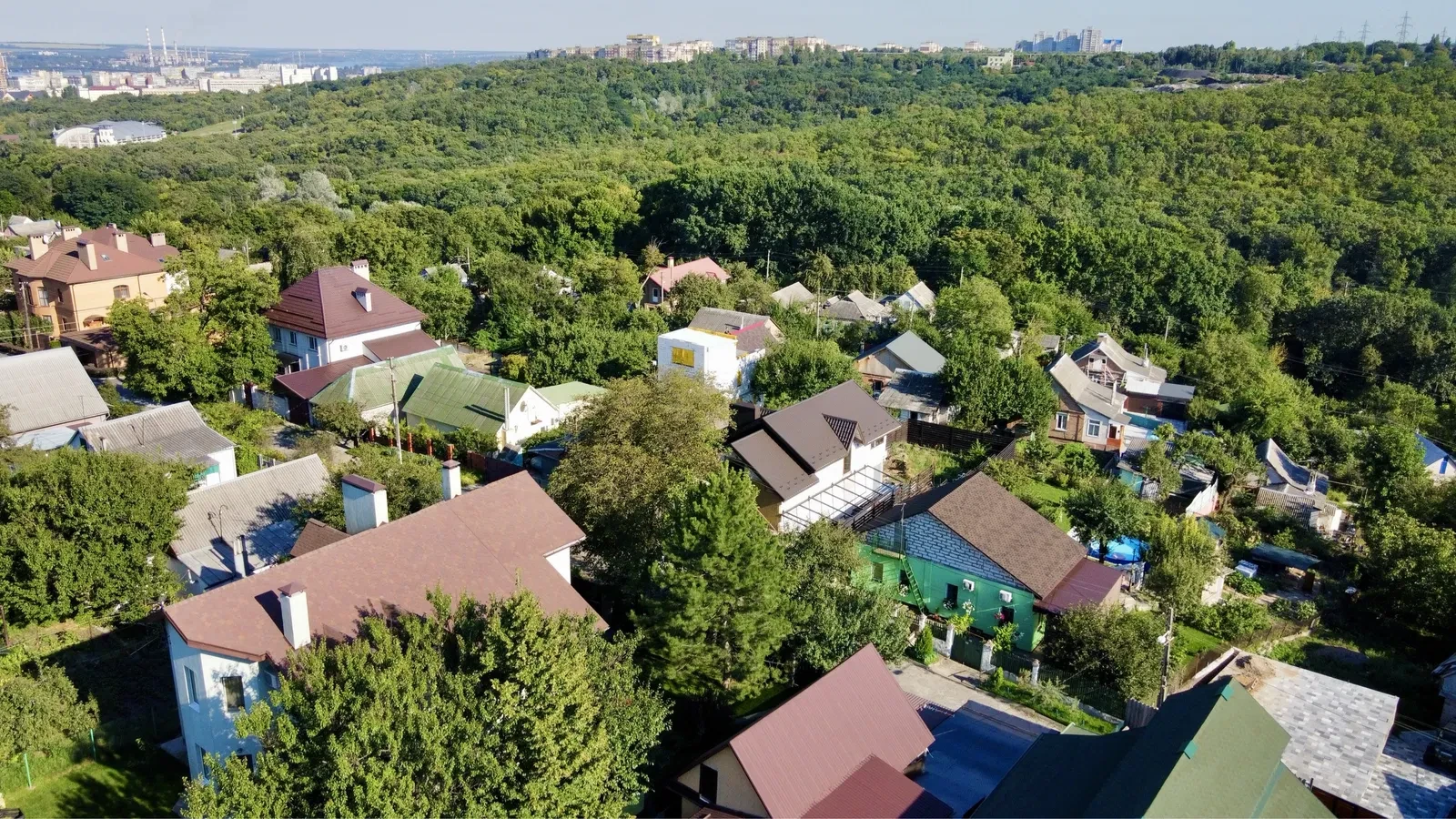 Ділянка 3.60 соток, Соборний: вид на Тунельну балку, під забудову - фото 1