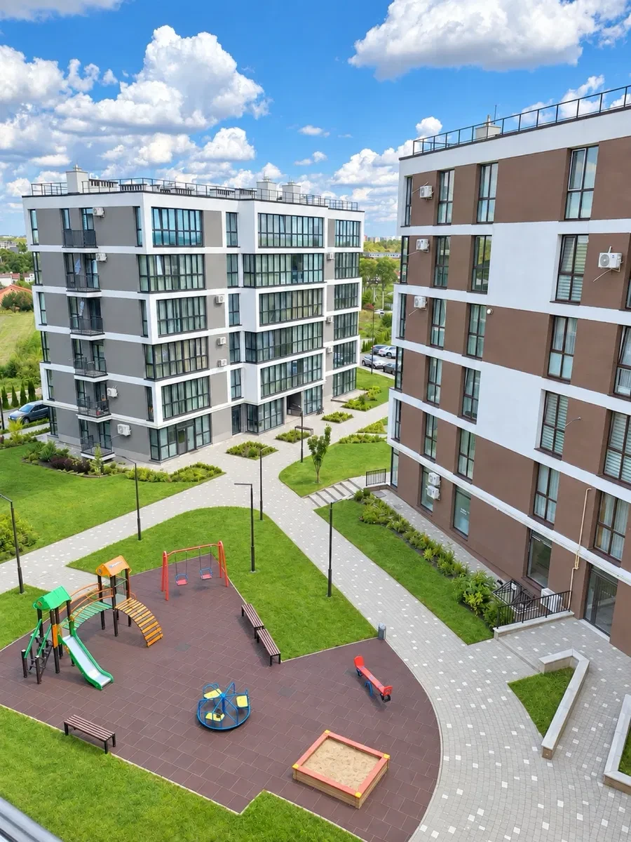 1-кімнатна квартира у ЖК Grand Village: дизайнерський ремонт, паркомісця - фото 1