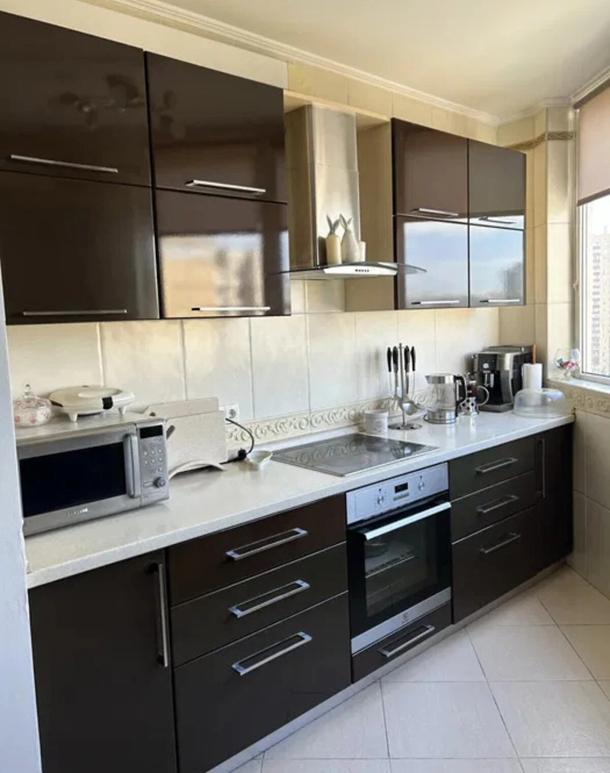 3-комнатная квартира, Позняки: кухня 16 м² - фото 3