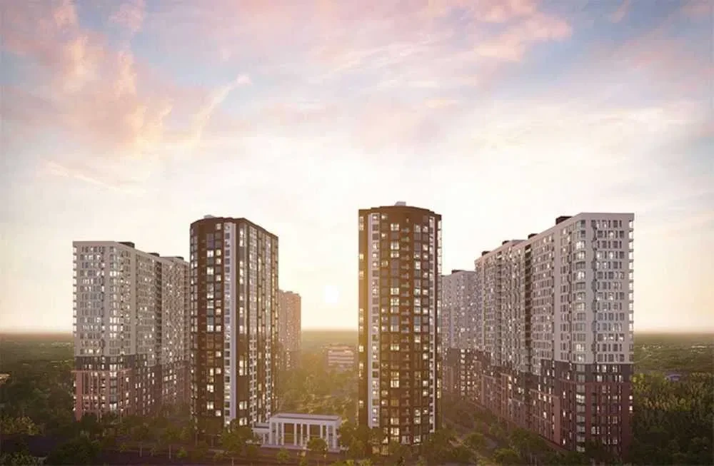 1-комнатная квартира в ЖК Star City: панорама заката, фото 5