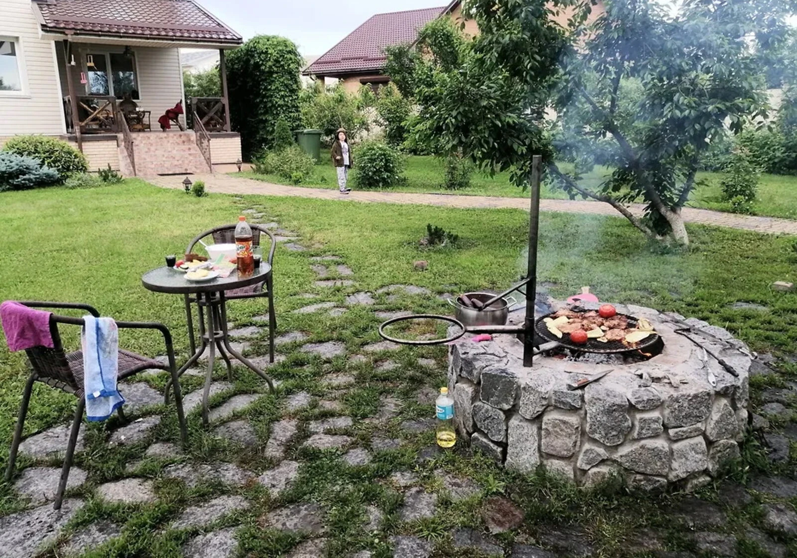 Дом, Горишние Плавни: отопление, кирпичные стены, металлочерепица - фото 1