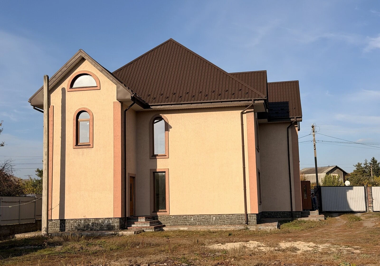 Будинок, Пісківка: ділянка 27 соток, свердловина, панорамні вікна, фото 4