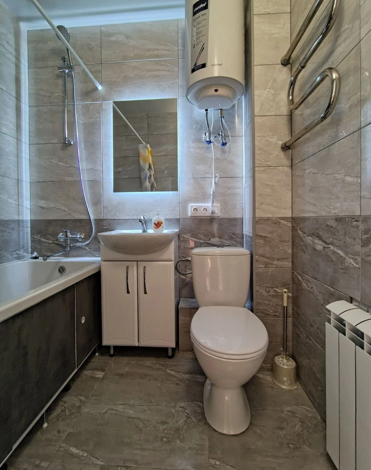 1-кімнатна квартира, Оболонь: євроремонт, опалення без світла, фото 5