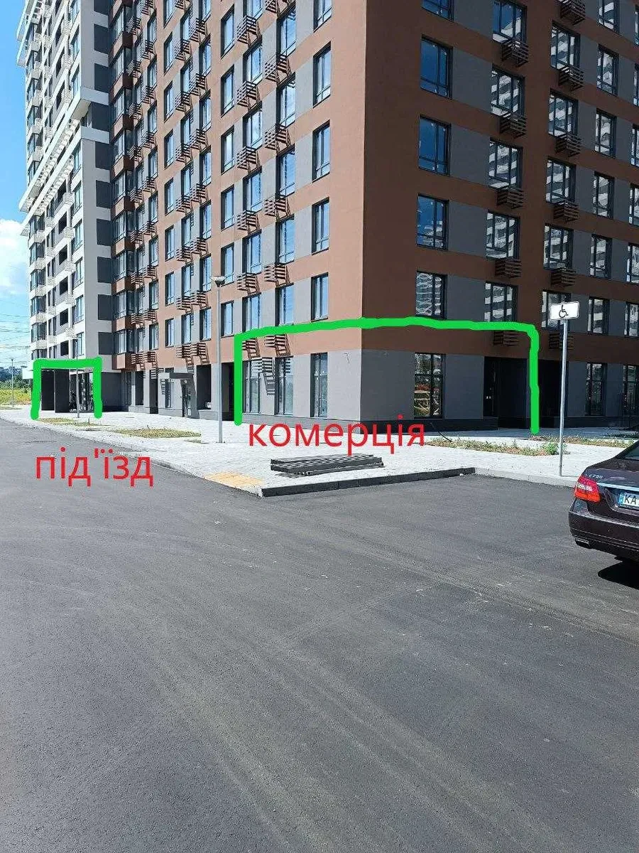 Приміщення у ЖК Варшавський 3: світло без відключень, фасадне