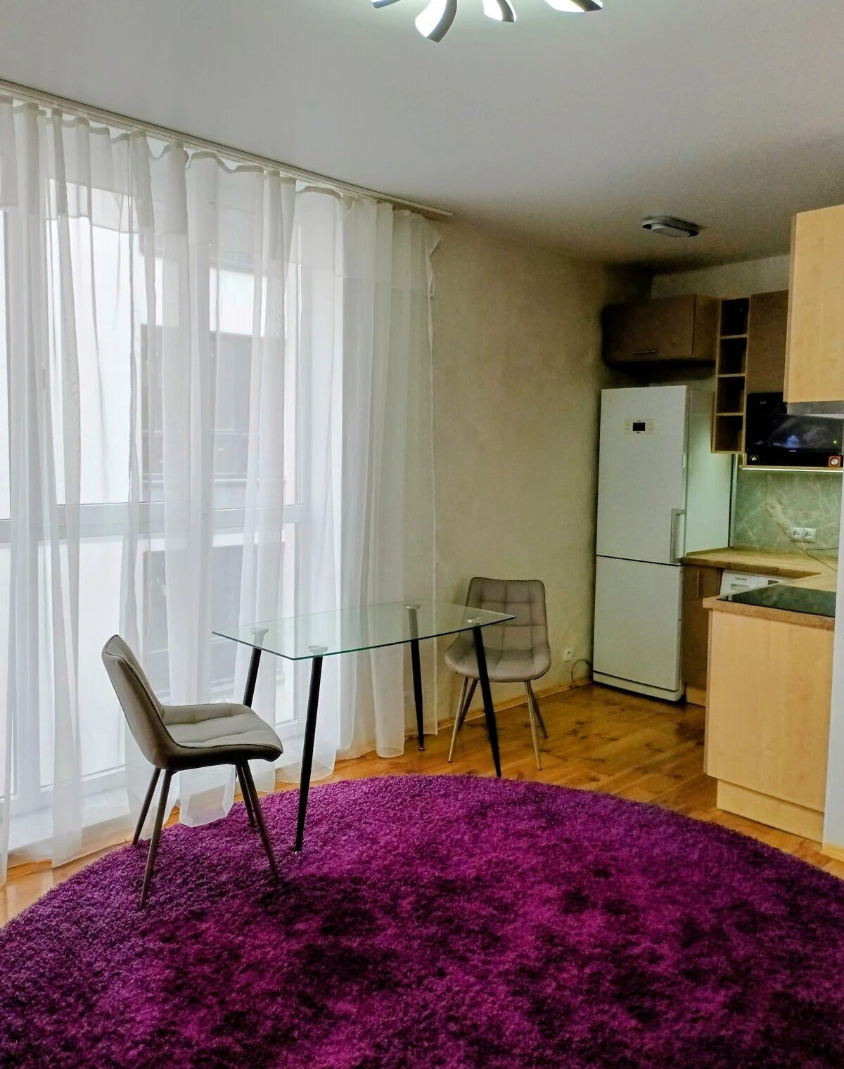 1-комнатная квартира, Жуляны: кухня-студия, дизайнерский ремонт - фото 4