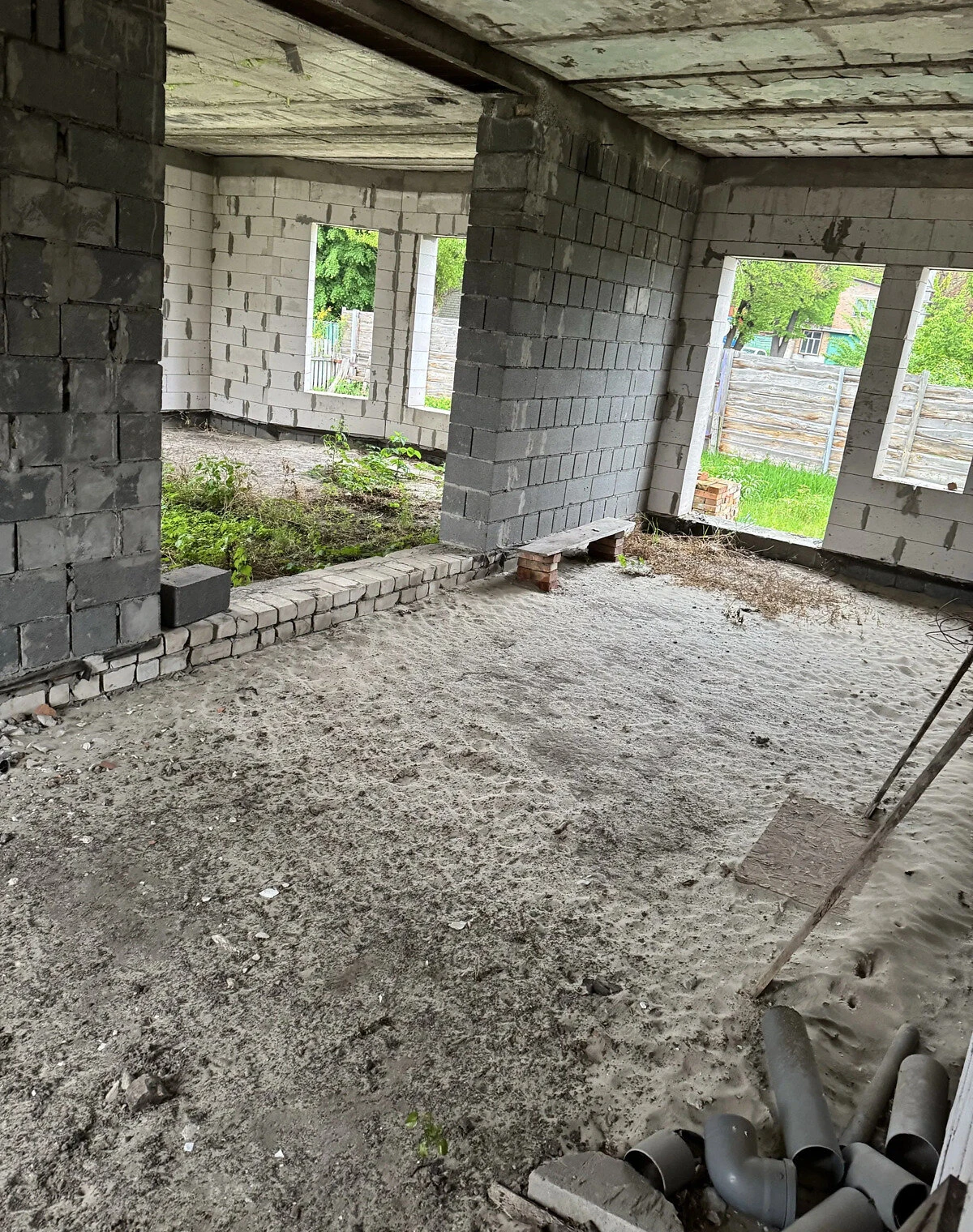 Будинок, Золотоноша: басейн, тераса, газобетонні стіни - фото 4
