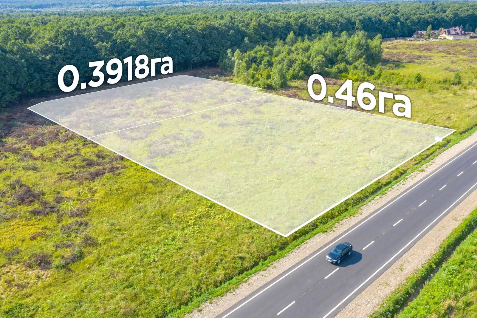Ділянка 85 соток, Горохолина: перший та другий ряд, заїзд з траси - фото 4