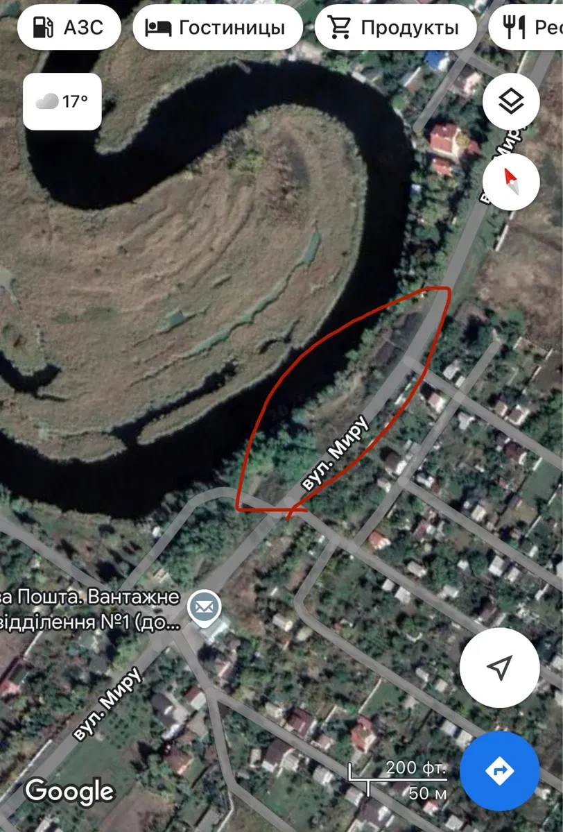 Участок 20 соток, Новоселовка: свой берег реки, 116 м берега, фото 4
