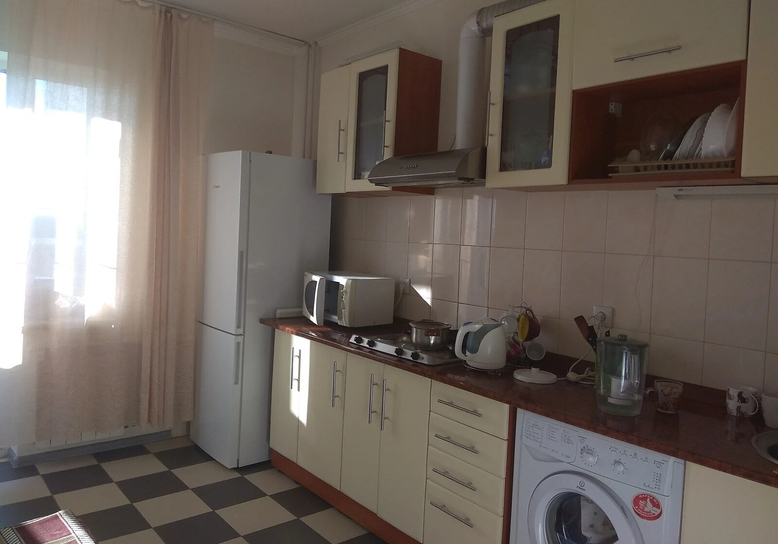 1-кімнатна квартира, Чайки: євроремонт, внутрішній двір, фото 3