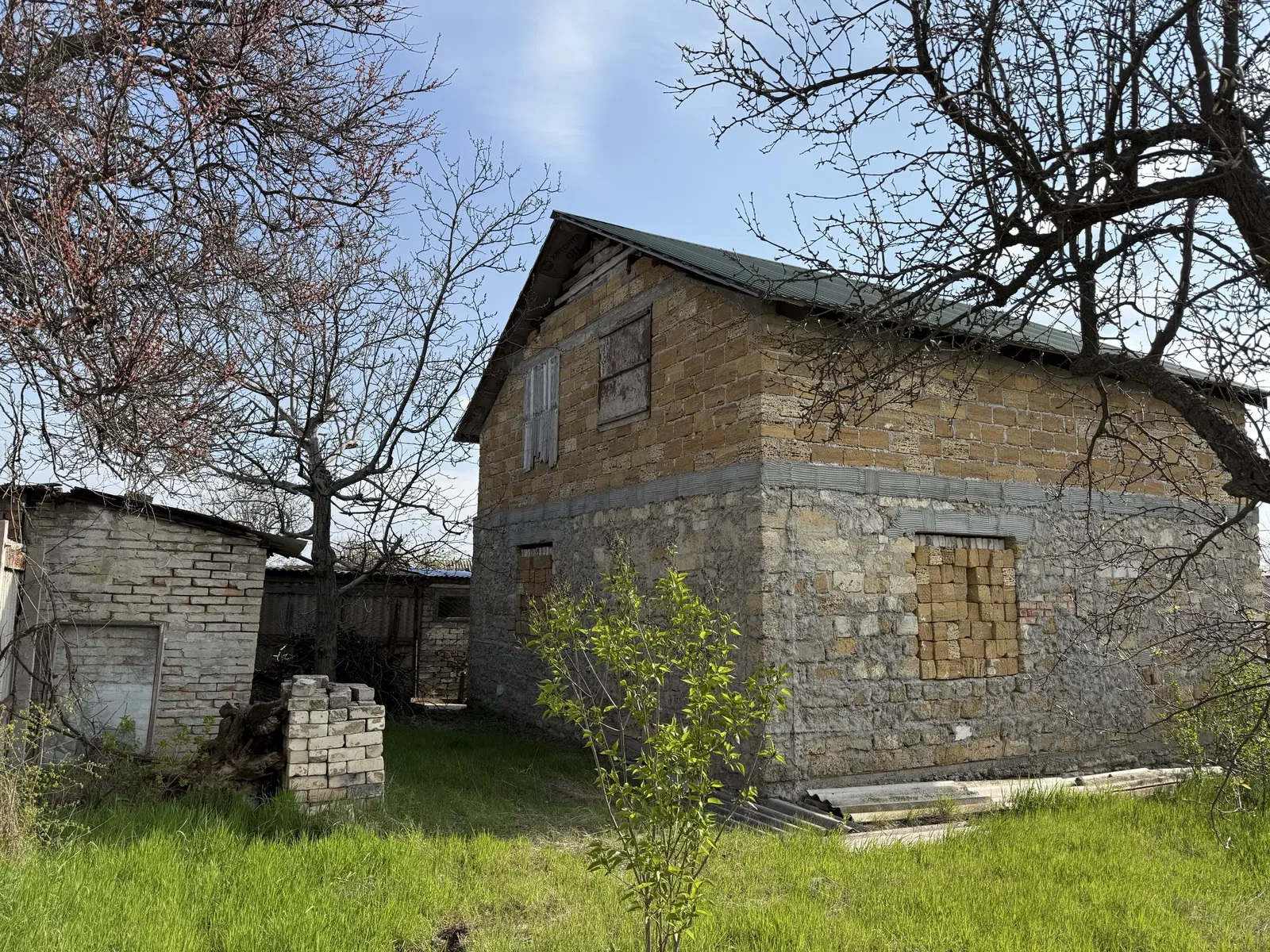 Дача, Весняне: вид на річку, зупинка «Піонерський табір» - фото 2
