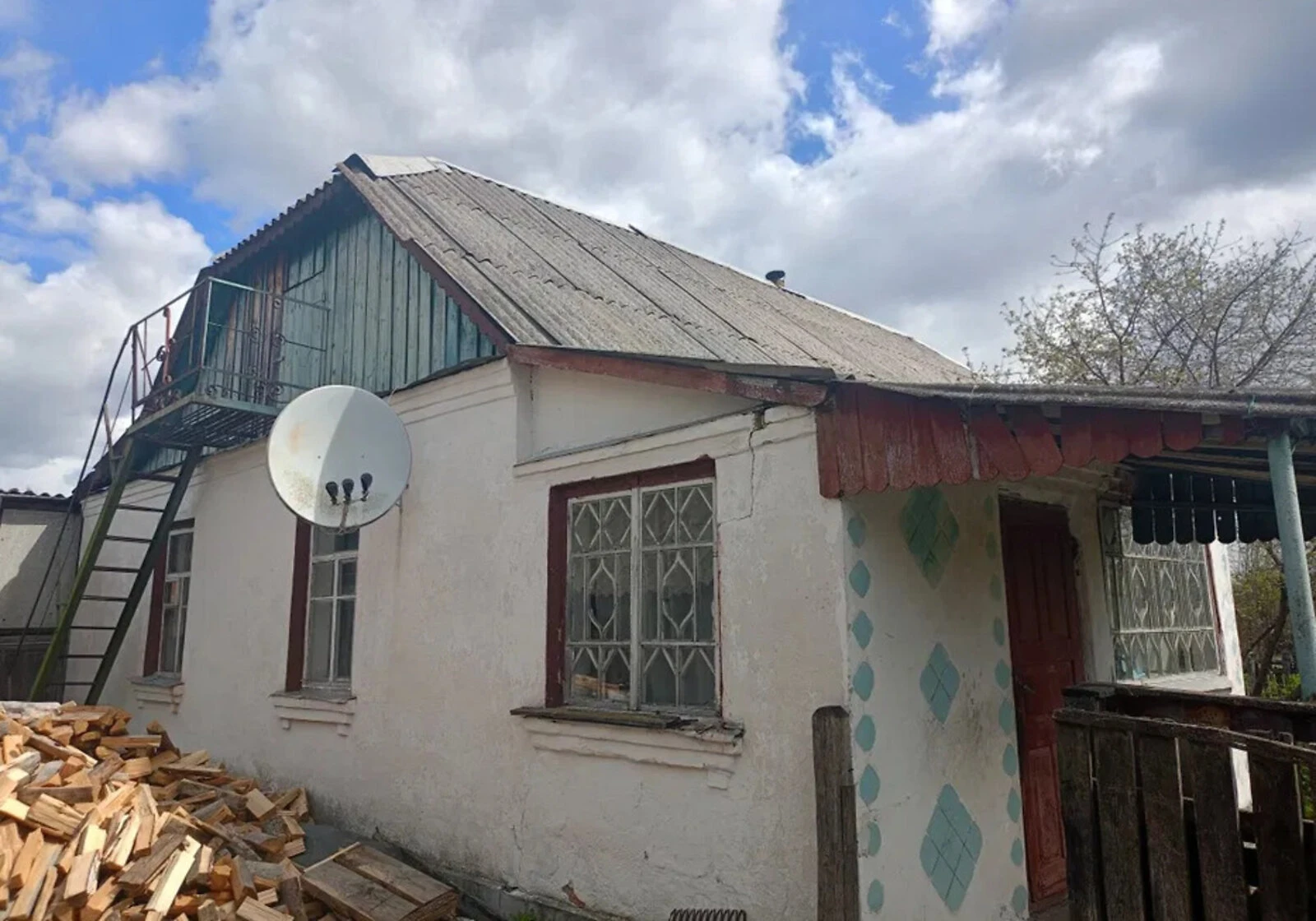 Дом, Гута-Забелоцкая: участок 60 соток, кирпичные стены, шиферная крыша, фото 4