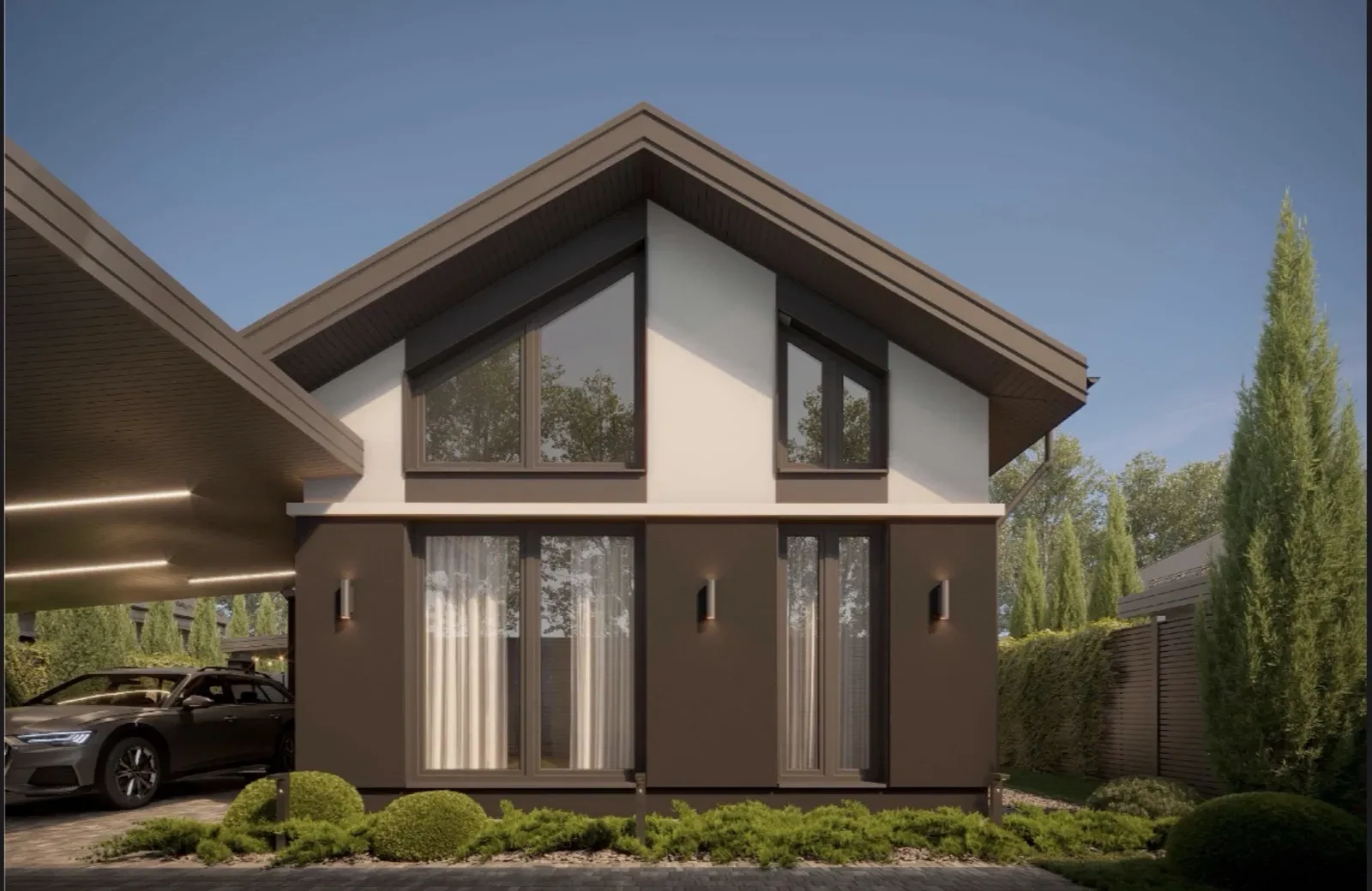 Будинок, Зазим'я: друге світло, сейф-кімната, тераса 25 м² - фото 4