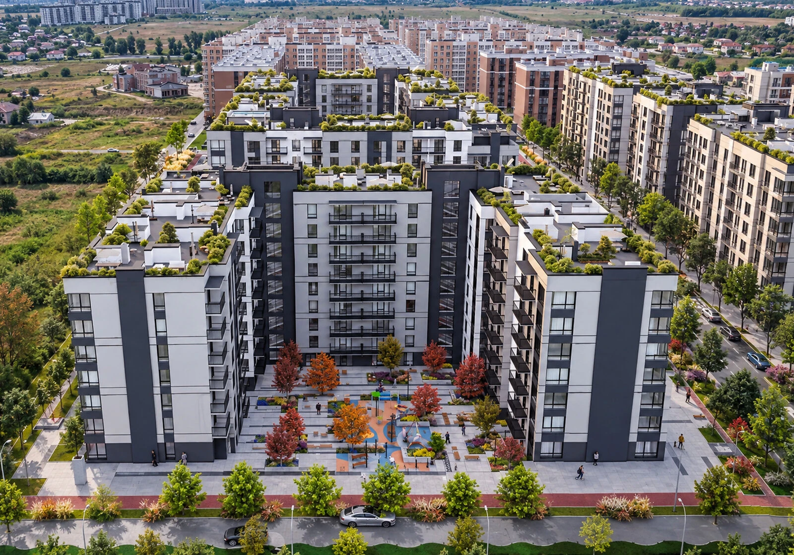 1-кімнатна квартира, Софіївська Борщагівка: новобудова, укриття в будинку, фото 3