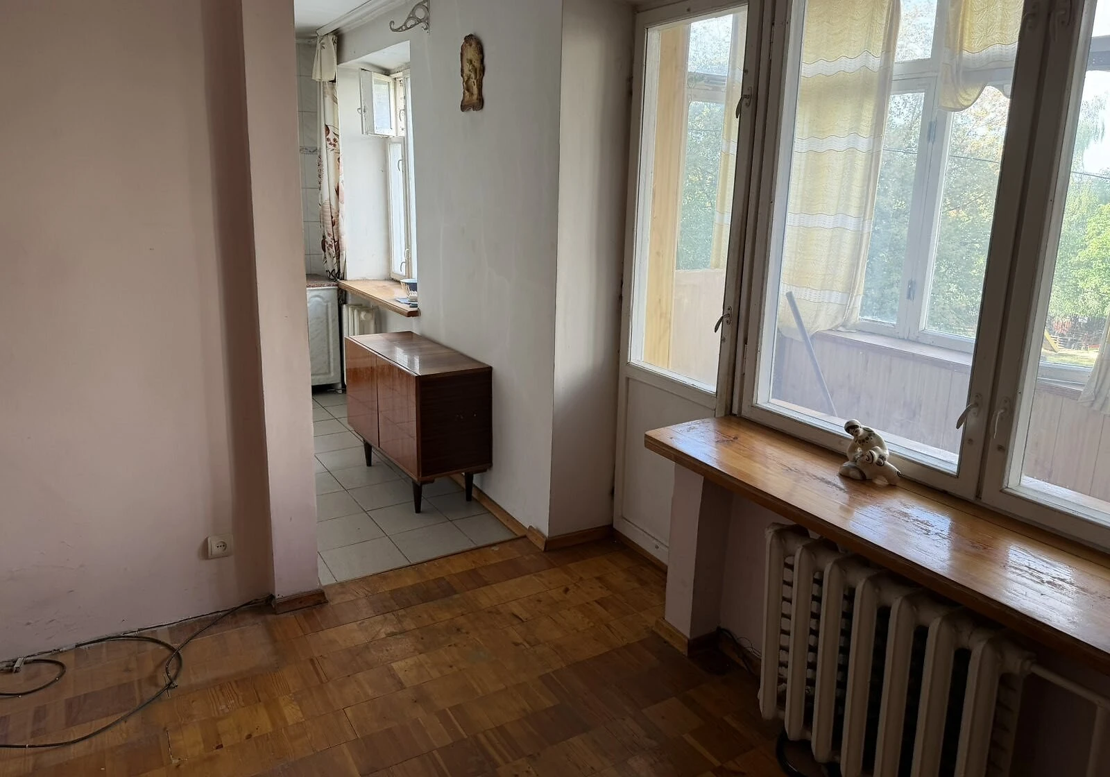 1-кімнатна квартира, Рівне: вода й опалення без світла, без ремонту, фото 5