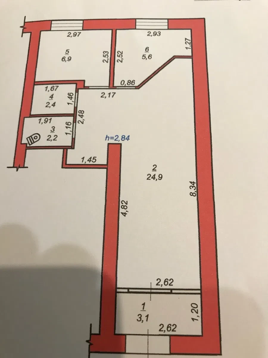 Приміщення, Шевченка: фасадне, подвір’я 30 м², навпроти АТБ - фото 3