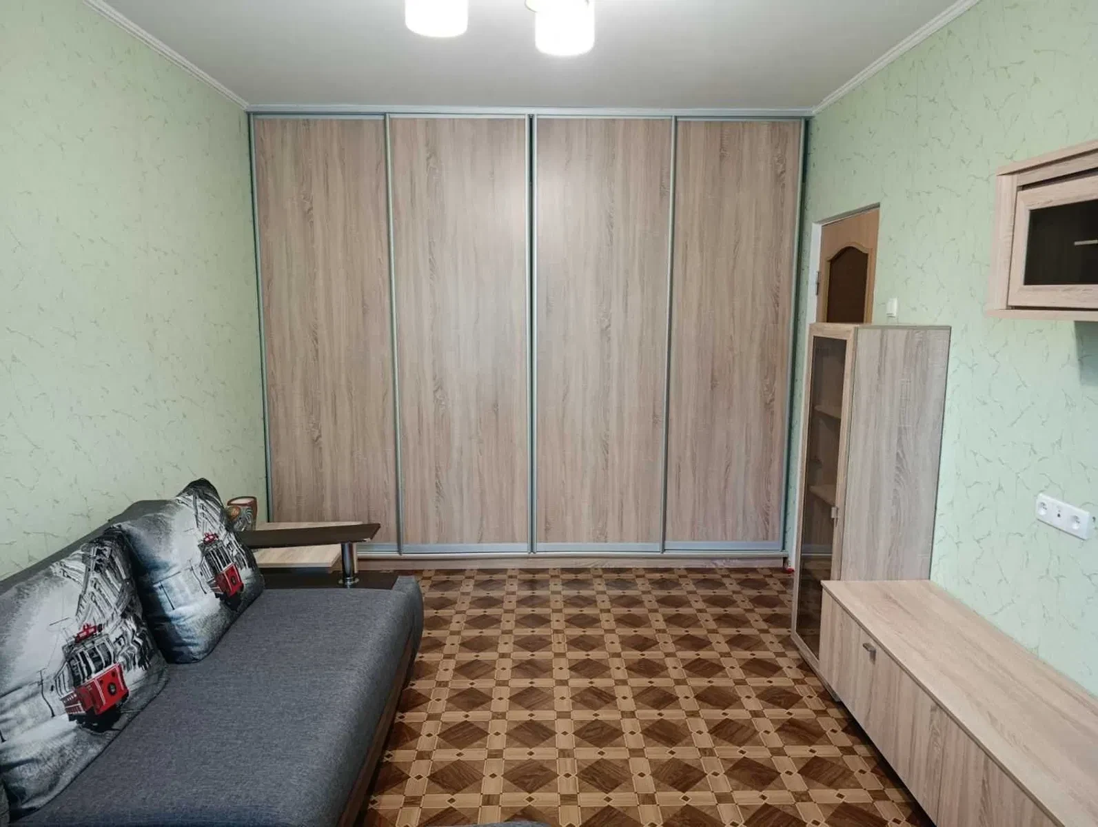 1-кімнатна квартира, Гірницький: тепла, мебльована, дитячий садок поруч, фото 4
