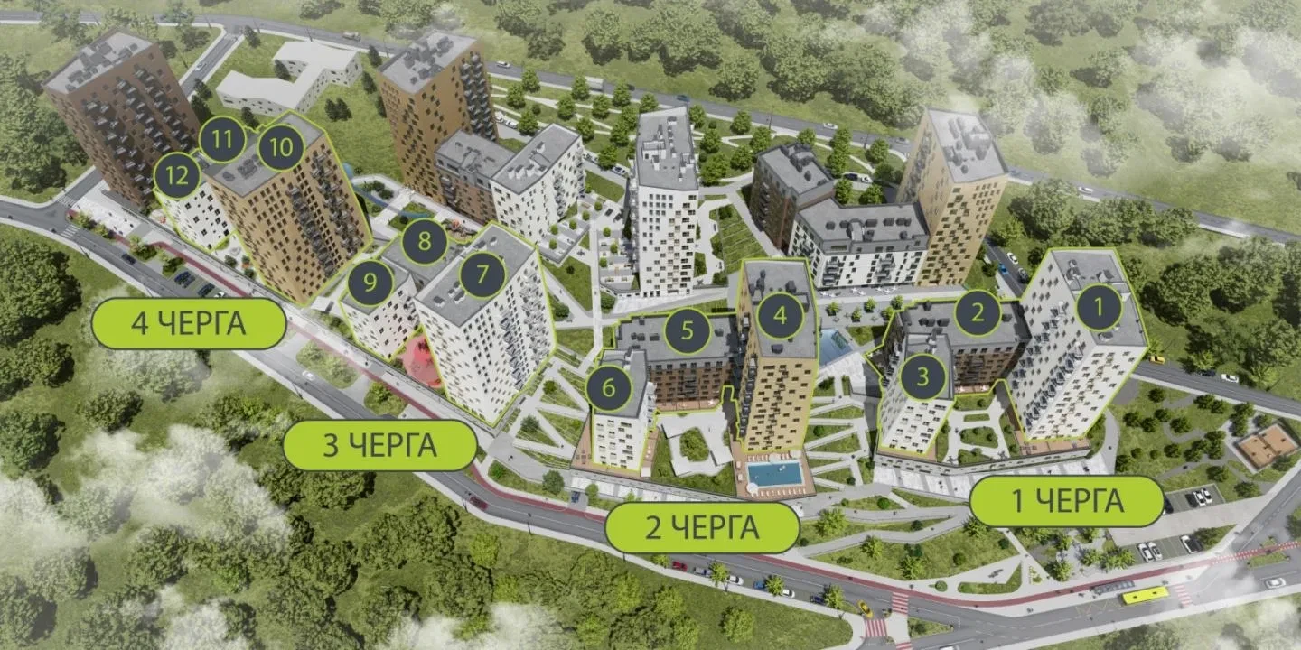 1-комнатная квартира в ЖК Viking Hills: переуступка, ввод в сентябре 2026, фото 4