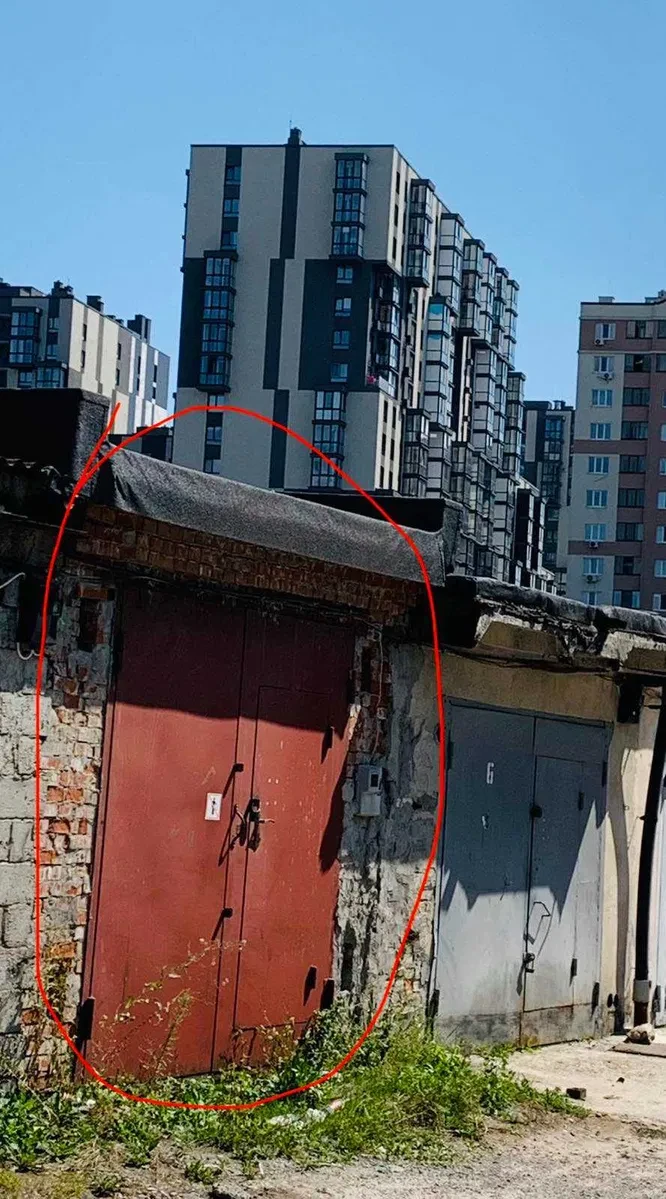 Гараж, Франківський: цегляний, сухий, біля ЖК Добра Оселя - фото 1